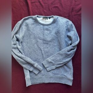 Vince Men's Heather Gray Crewneck Sweater